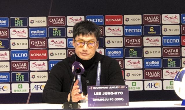 光州主帅：结果非常失望 人数占优却没了攻击性